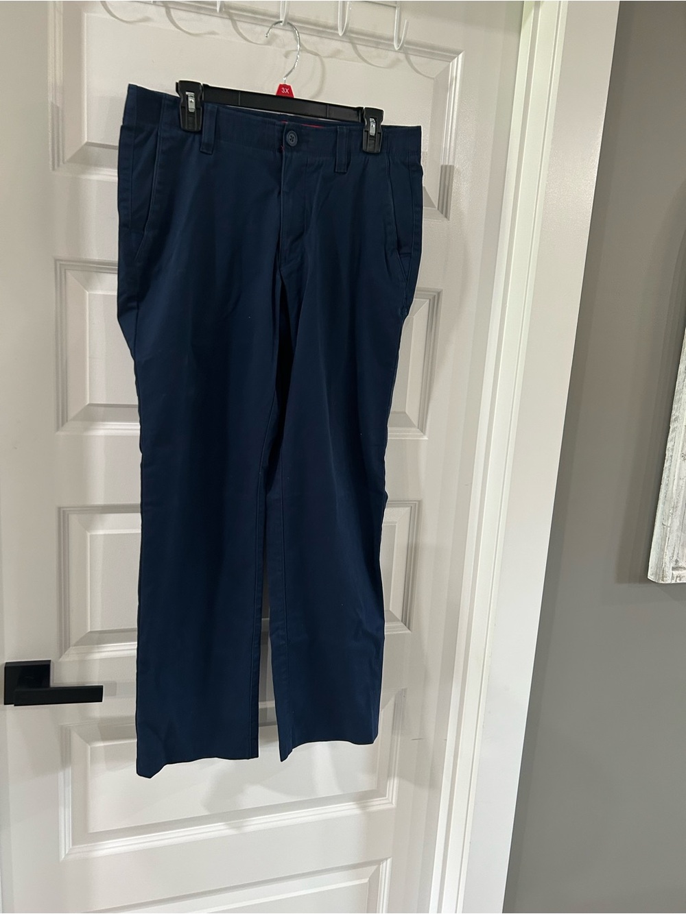 Under Armour Navy Straight Fit Chinos
